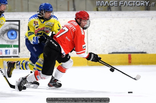 2020-10-11 Valpellice Bulldogs U19-Hockey Pieve 6673 Andrea Fornasetti